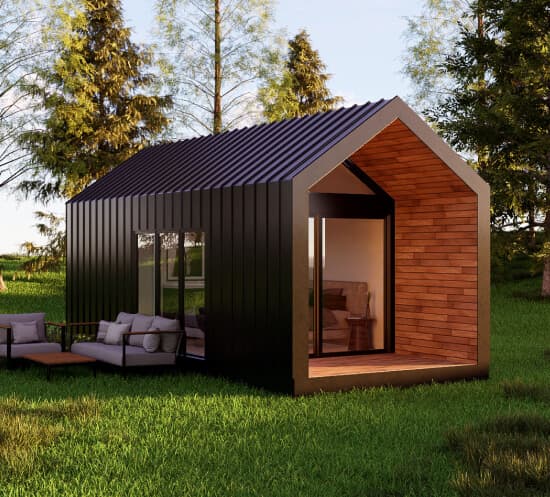 Modern prefabricated home