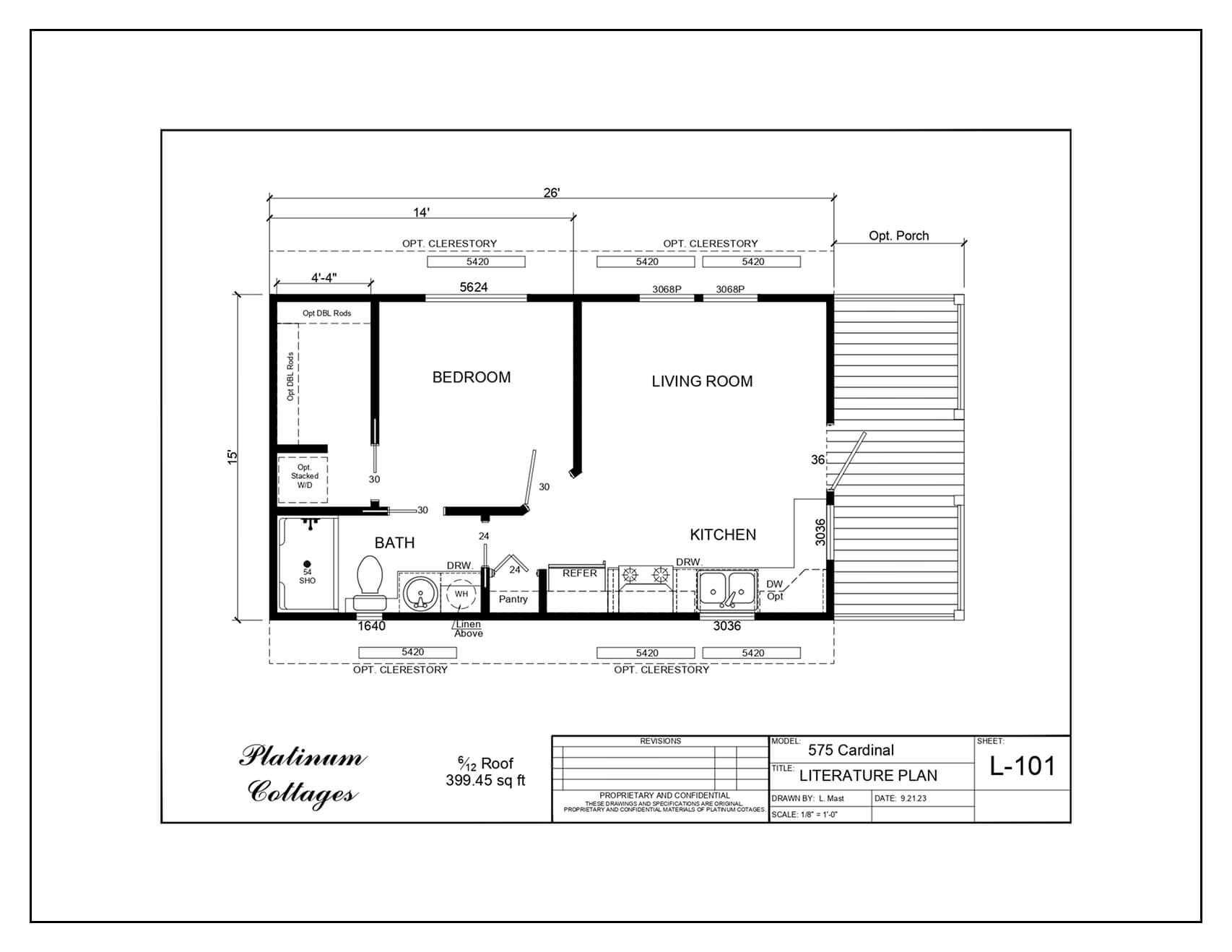 Floor plan for Floor Plan - 1