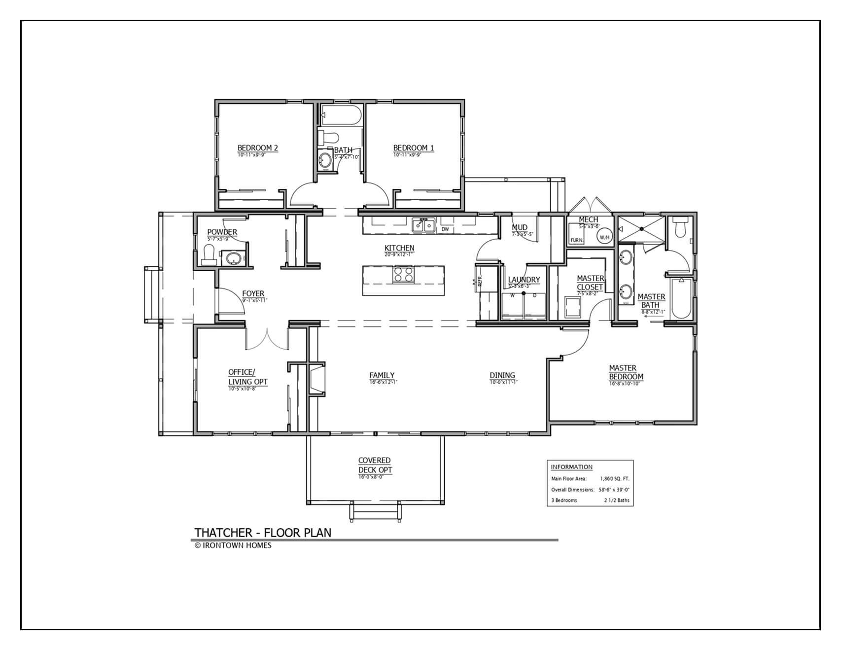 Floor plan for Floor Plan - 1